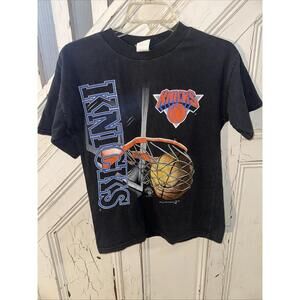 1995 New York Knicks Backboard Shirt Glasgow Youth Xl 17X24